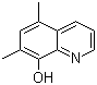 5,7-Dimethyl-8-hydroxyquinoline Structure,37873-29-3Structure