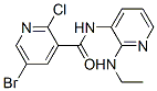 5-Bromo-2-chloro-n-[2-(ethylamino)-3-pyridinyl]-3-pyridinecarboxamide Structure,380378-90-5Structure