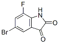 5-Bromo-7-fluoro-1H-indole-2,3-dione Structure,380431-78-7Structure