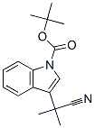 1H-Indole-1-carboxylic acid, 3-(1-cyano-1-methylethyl)-, 1,1-dimethylethyl ester Structure,380626-46-0Structure