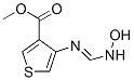 3-Thiophenecarboxylicacid,4-[[(hydroxyamino)methylene]amino]-,methylester(9ci) Structure,382136-54-1Structure