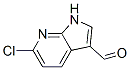 1H-Pyrrolo[2,3-b]pyridine-3-carboxaldehyde, 6-chloro- Structure,383875-59-0Structure