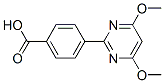 4-(4,6-Dimethoxypyrimidin-2-yl)benzoic acid Structure,386715-40-8Structure