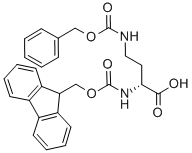 Fmoc-D-Dab(Z)-OH Structure,387824-79-5Structure