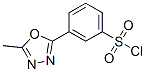 3-(5-Methyl-1,3,4-oxadiazol-2-yl)benzenesulfonyl chloride Structure,388088-81-1Structure