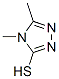 4,5-Dimethyl-4H-(1,2,4)triozole-3-thiol Structure,38942-50-6Structure