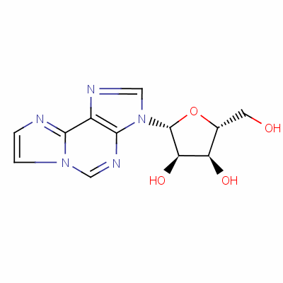 3-Beta-d-ribofuranosylimidazo(2,1-i)purine Structure,39007-51-7Structure