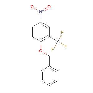 3-(Trifluoromethyl)-4-(benzyloxy)nitrobenzene Structure,39062-69-6Structure