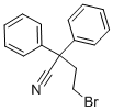 4-Bromo-2,2-diphenylbutanenitrile Structure,39186-58-8Structure