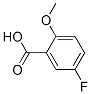 5-Fluoro-2-methoxybenzoic acid Structure,394-04-7Structure