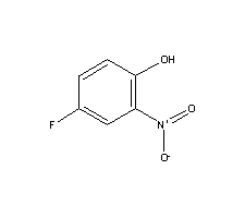 4-Fluoro-2-nitrophenol Structure,394-33-2Structure