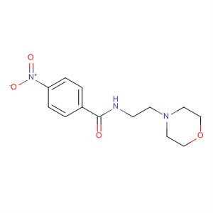 N-(2-morpholin-4-ylethyl)-4-nitrobenzamide Structure,3948-64-9Structure