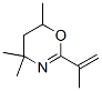 5,6-Dihydro-2-isopropenyl-4,4,6-trimethyl-1,3(4H)-oxazine Structure,39575-65-0Structure