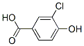 3-Chloro-4-hydroxybenzoic acid hemihydrate Structure,3964-58-7Structure