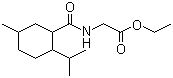 Ethyl N-[[5-methyl-2-(isopropyl)cyclohexyl]carbonyl]glycinate Structure,39668-74-1Structure