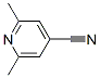 2,6-Dimethyl-4-cyanopyridine Structure,39965-81-6Structure