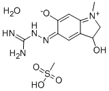 Adrenochrome monoaminoguanidine mesilate Structure,4009-68-1Structure