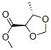 1,3-Dioxolane-4-carboxylicacid,5-methyl-,methylester,(4r,5s)-(9ci) Structure,401480-01-1Structure