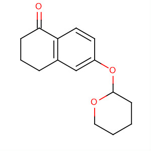 6-(Tetrahydropyran-2-yloxy)-3,4-dihydro-2h-naphthalen-1-one Structure,40242-59-9Structure