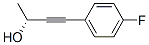 3-Butyn-2-ol,4-(4-fluorophenyl)-,(2r)-(9ci) Structure,405065-71-6Structure