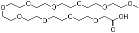 3,6,9,12,15,18,21,24,27,30-Decaoxahentriacontanoic acid Structure,405518-55-0Structure