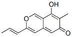 6H-2-benzopyran-6-one, 8-hydroxy-7-methyl-3-(1-propenyl)-(9ci) Structure,408334-64-5Structure