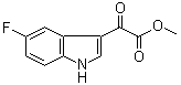 Methyl 2-(5-fluoro-1h-indol-3-yl)-2-oxoacetate Structure,408356-39-8Structure