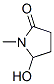 5-Hydroxy-1-methyl-2-pyrrolidone Structure,41194-00-7Structure