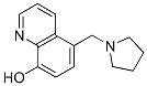 5-(Pyrrolidin-1-ylmethyl)quinolin-8-ol Structure,41455-82-7Structure