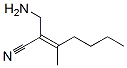 2-Heptenenitrile, 2-(aminomethyl)-3-methyl- Structure,42009-34-7Structure