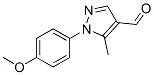 1-(4-Methoxyphenyl)-5-methyl-1H-pyrazole-4-carbaldehyde Structure,423768-44-9Structure