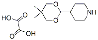 4-(5,5-Dimethyl-1,3-dioxan-2-yl)piperidine oxalate Structure,423768-60-9Structure