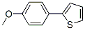 2-(4-Methoxyphenyl)thiophene Structure,42545-43-7Structure