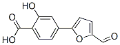 4-(5-Formyl-furan-2-yl)-2-hydroxy-benzoic acid Structure,436088-45-8Structure