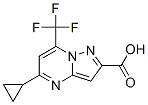 5-Cyclopropyl-7-(trifluoromethyl)pyrazolo[1,5-a]pyrimidine-2-carboxylic acid Structure,436088-48-1Structure