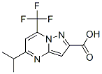 5-Isopropyl-7-trifluoromethyl-pyrazolo-[1,5-a]pyrimidine-2-carboxylic acid Structure,436088-49-2Structure