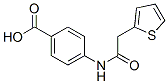 4-(2-Thiophen-2-yl-acetylamino)-benzoic acid Structure,436088-76-5Structure