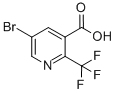 5-Bromo-2-trifluoromethyl-nicotinic acid Structure,436799-36-9Structure