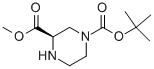 (R)-4-N-Boc-piperazine-2-carboxylic acid methyl ester Structure,438631-77-7Structure