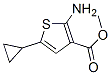 3-Thiophenecarboxylicacid,2-amino-5-cyclopropyl-,methylester(9ci) Structure,439692-97-4Structure