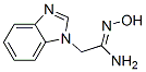 1-Benzimidazoleacetamidoxime(8ci) Structure,4404-31-3Structure