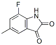 7-Fluoro-5-methyl isatin Structure,442910-92-1Structure