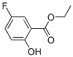 5-Fluoro-2-hydroxybenzoic acid ethyl ester Structure,443-12-9Structure