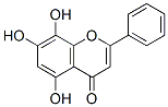 5,7,8-Trihydroxyflavone Structure,4443-09-8Structure