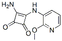 3-Cyclobutene-1,2-dione, 3-amino-4-[(2-methoxy-3-pyridinyl)amino]-(9ci) Structure,446862-03-9Structure