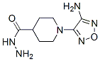 4-Piperidinecarboxylicacid,1-(4-amino-1,2,5-oxadiazol-3-yl)-,hydrazide(9ci) Structure,448188-33-8Structure