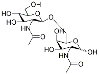 2-Acetamido-2-deoxy-6-o-(beta-d-2-acetamido-2-deoxyglucopyranosyl)-alpha-d-galactopyranose Structure,452316-31-3Structure