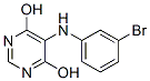 5-(3-Bromophenylamino)pyrimidine-4,6-diol Structure,454685-37-1Structure