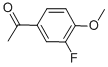 3-Fluoro-4-methoxyacetophenone Structure,455-91-4Structure