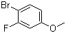 4-Bromo-3-fluoroanisole Structure,458-50-4Structure